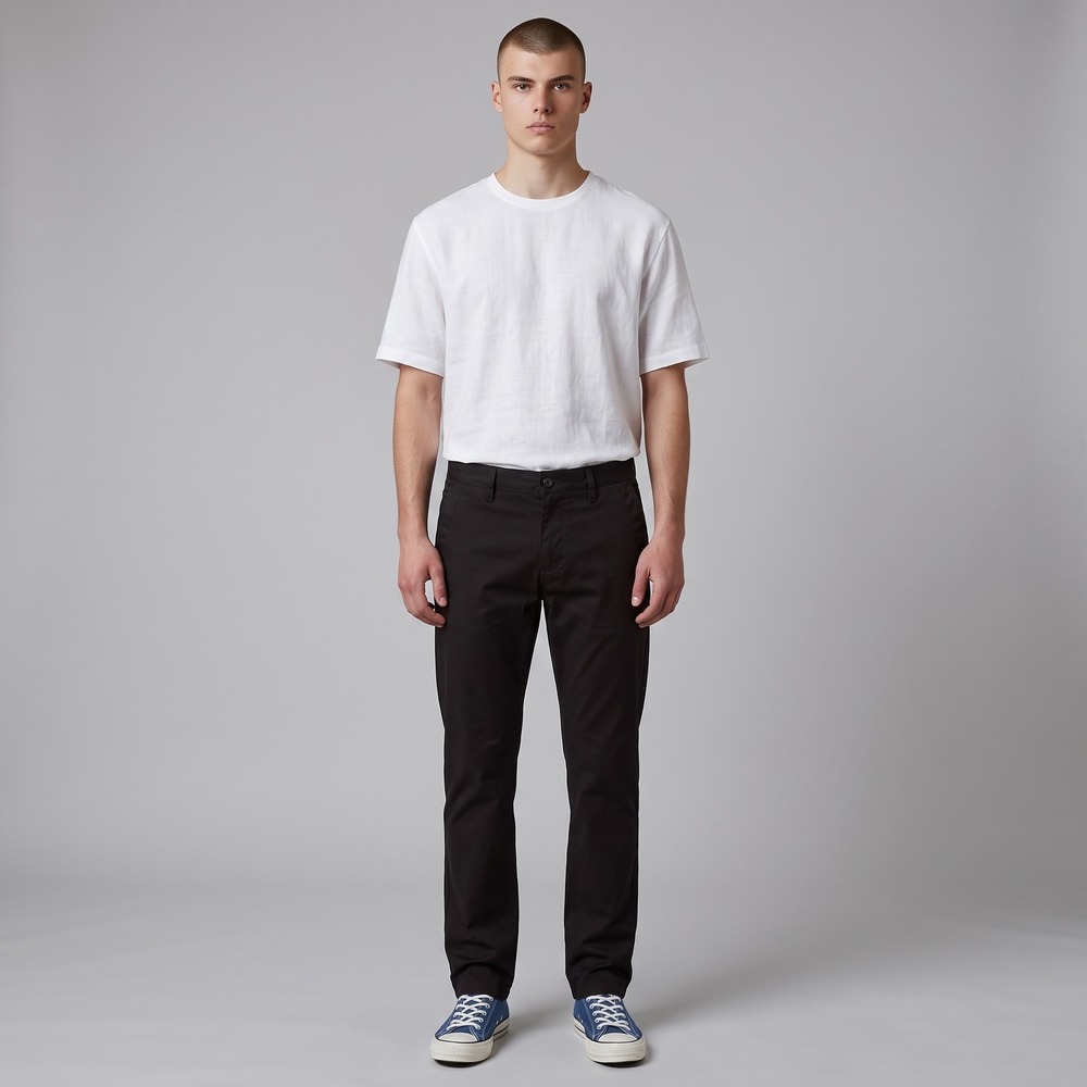 G-Star Raw Bronson Slim Chino Mens W36 L35 Black New Stretch Twill D01794-5126